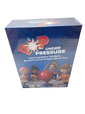 Pop Under Pressure Balloon Board Game "Think Fast Before The Blast" Family Fun